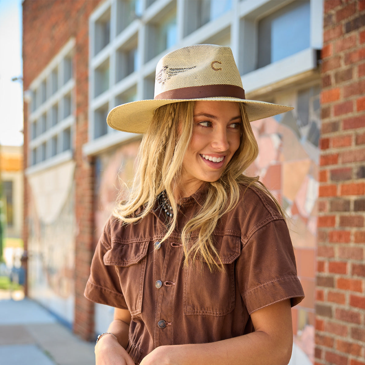 Charlie 1 Horse Mexico Shore Straw Hat